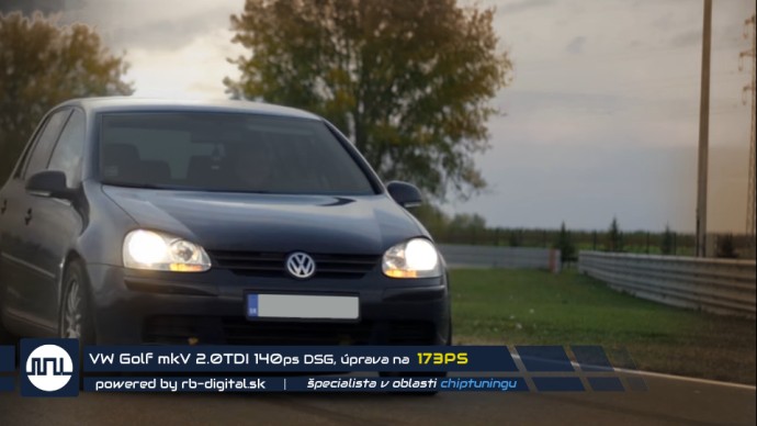 Chiptuning VW Golf 5 2.0 TDI stage 1 